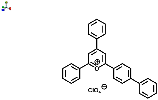 2-(Biphenyl-4-yl)-4,6-diphenylpyrylium perchlorate 
