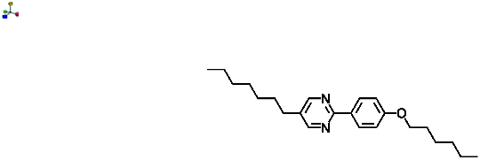 5-n-Heptyl-2-(4-n-hexyloxyphenyl)pyrimidine 