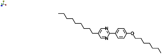 2-(4-n-Heptyloxyphenyl)-5-n-nonylpyrimidine 