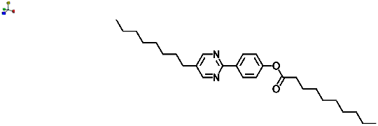 n-Decanoic acid 4-(5-n-octylpyrimidin-2-yl)phenyl ester 