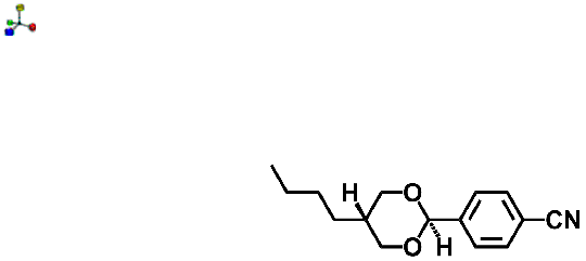 trans-2-(4-Cyanophenyl)-5-n-butyl-1,3-dioxane 