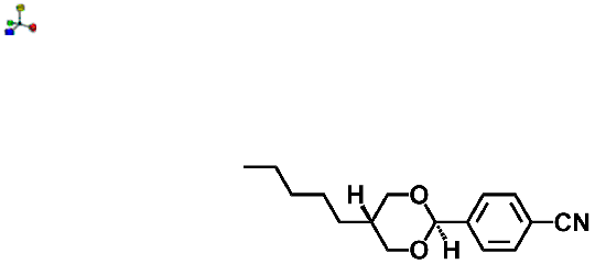 trans-2-(4-Cyanophenyl)-5-n-pentyl-1,3-dioxane 