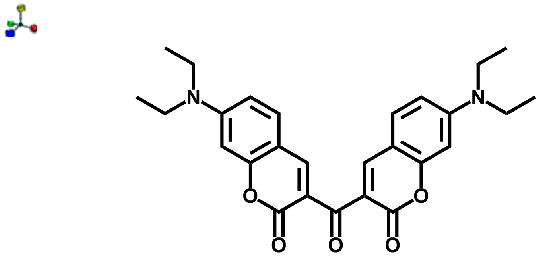 3,3´-Carbonylbis[7-diethylaminocoumarine] 