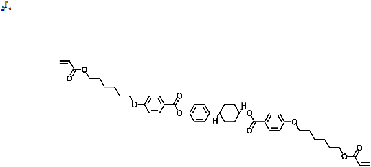 6-{4-[4-(Acryloyloxy-hexyloxy)cyclohexyl]phenoxyhexyl acrylate 