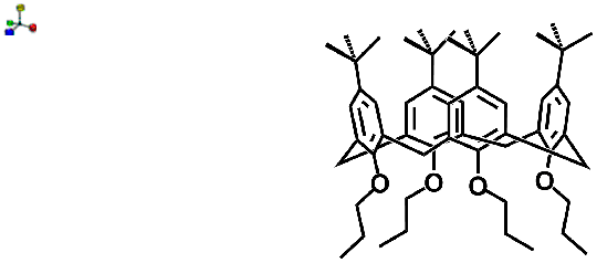 4-tert-Butyl-calix[4]arene tetra-n-propyl ether 