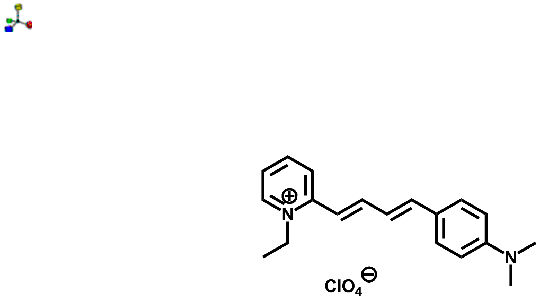1-Ethyl-2-[4-(4-Dimethylaminophenyl)-1,3-butadien-1-yl]pyridinium perchlorate 