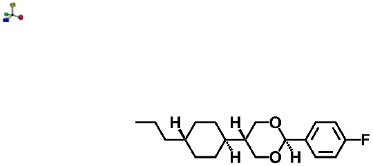 trans-2-(4-Fluorophenyl)-5-(trans-4-n-propylcyclohexyl)-1,3-dioxane 