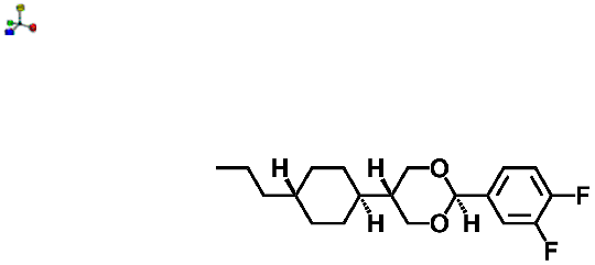 trans-2-(3,4-Difluorophenyl)-5-(trans-4-n-propylcyclohexyl)-1,3-dioxane 