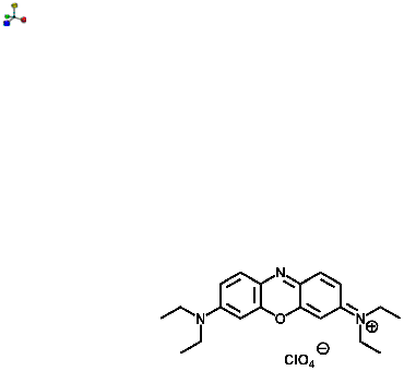 3-Diethylamino-7-diethyliminophenoxazonium perchlorate 