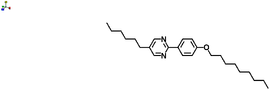 5-n-Hexyl-2-(4-n-nonyloxyphenyl)pyrimidine 