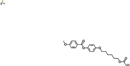 4-Methoxybenzoic acid 4-(6-acryloyloxy-hexyloxy)phenyl ester 