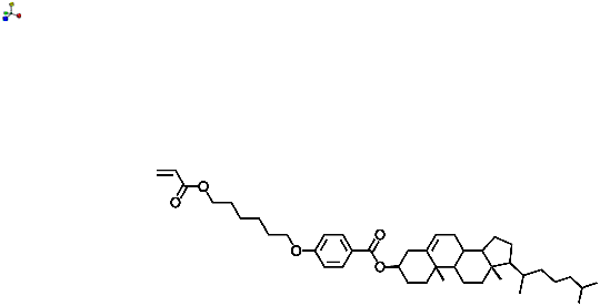 Cholesteryl (4-(6-acryloyloxy-hexyloxy)benzoate 