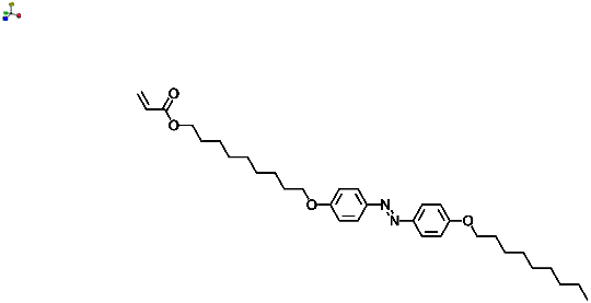 9-(4-(4-Nonyloxyphenylazo)phenoxynonyl)acrylate 