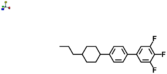 3,4,5-Trifluoro-4`-(4-propyl-cyclohexyl)biphenyl 