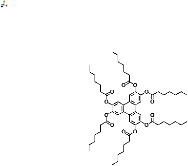 2,3,6,7,10,11-Hexakis[heptanoyloxy]triphenylene 