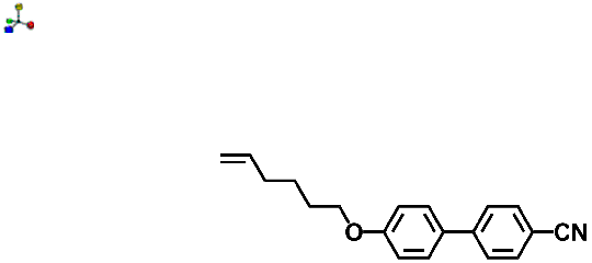 4`-Hex-5-enyloxy-biphenyl-4-carbonitrile 