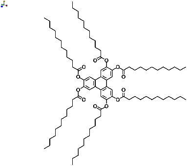 2,3,6,7,10,11-Hexakis[dodecanoyloxy]triphenylene 
