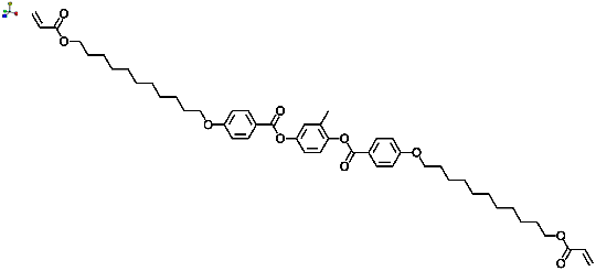 1,4-Bis[4-(11-acryloyloxyundecyloxy)benzoyloxy]-2-methylbenzene 