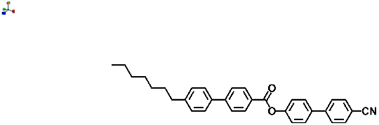 4'-Heptylbiphenyl-4-carboxylic acid 4'-cyanobiphenyl-4-yl ester 
