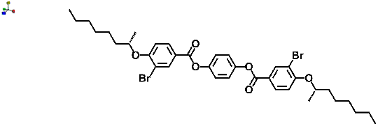 (R)-1,4-Phenylene bis(3-bromo-4-((R)-octan-2-yloxy)benzoate) 