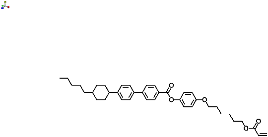 4-(6-(Acryloyloxy)hexyloxy)phenyl 4'-(4-pentylcyclohexyl)biphenyl-4-carboxylate 