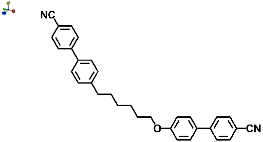 4'-(6-(4'-Cyanobiphenyl-4-yl)hexyloxy)biphenyl-4-carbonitrile 