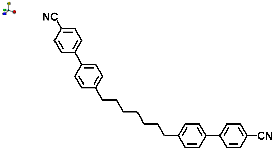 4',4"-(Heptane-1,7-diyl)dibiphenyl-4-carbonitrile 