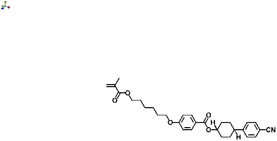 trans-4-(4-Cyanophenyl)cyclohexyl 4-(6-(methacryloyloxy)hexyloxy)benzoate 