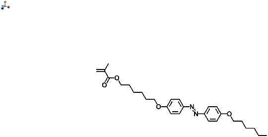 2-Methylacrylic acid (4-((4-hexyloxyphenyl)diazenyl)phenoxy)hexyl ester 