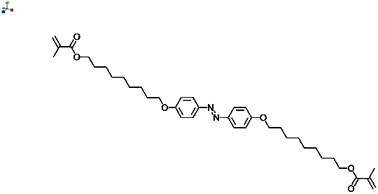 4,4'-Bis(9-methacryloyloxy)nonyloxy)-azobenzene 