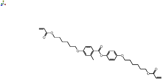 4-(6-(acryloyloxy)hexyloxy)phenyl 4-(6-(acryloyloxy) hexyloxy)-2-methylbenzoate 