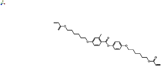 4-(6-(Acryloyloxy)hexyloxy)phenyl 4-(6-(acryloyloxy)hexyloxy)-2-methylbenzoate 