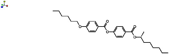 (R)-2-Octyl 4-[4-(Hexyloxy)benzoyloxy]benzoate 